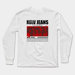 NewJeans Streetwear Long Sleeve T-Shirt